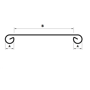 Zinken deklijst type D