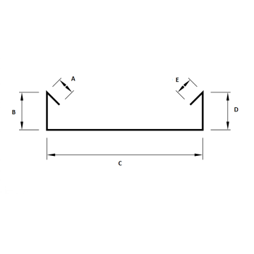 Zinken verholen goot type B