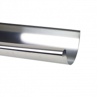 Zinken mastgoot (zinken dakgoot half rond) 1 t/m 6 meter lang